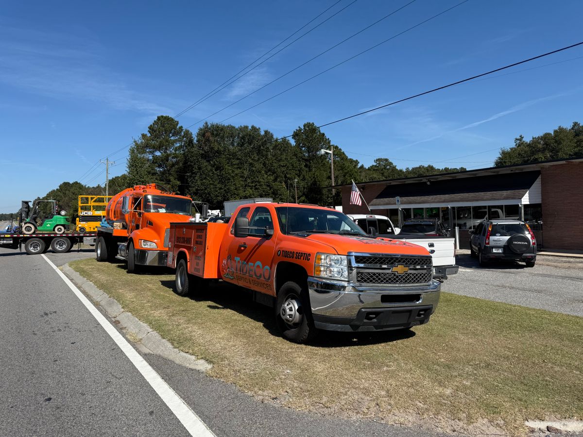 Emergency Services & System Upgrades for TideCo Septic in Brunswick, GA