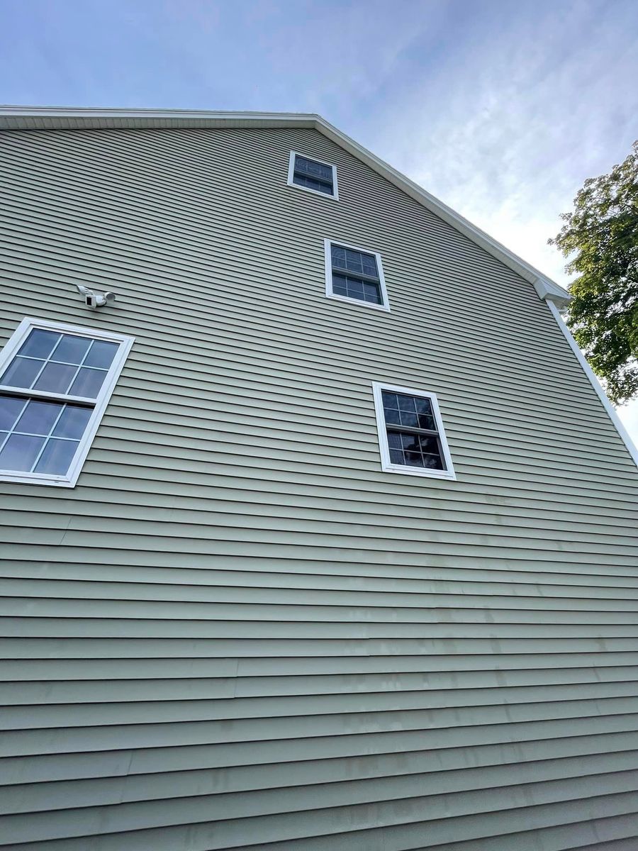 Siding Cleaning  for New England Exterior Services  in Dartmouth,  MA