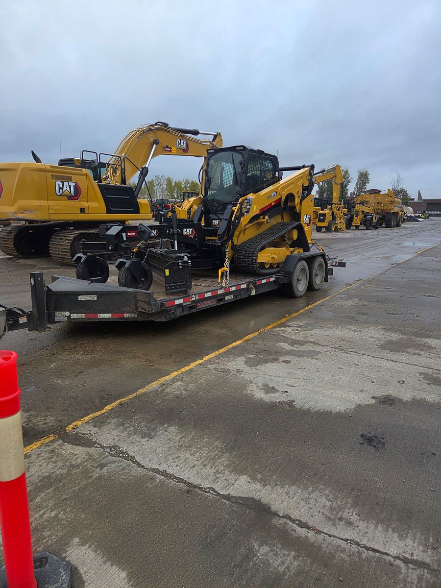 Site Preparation for Matejcek Excavating in Breckenridge, MN