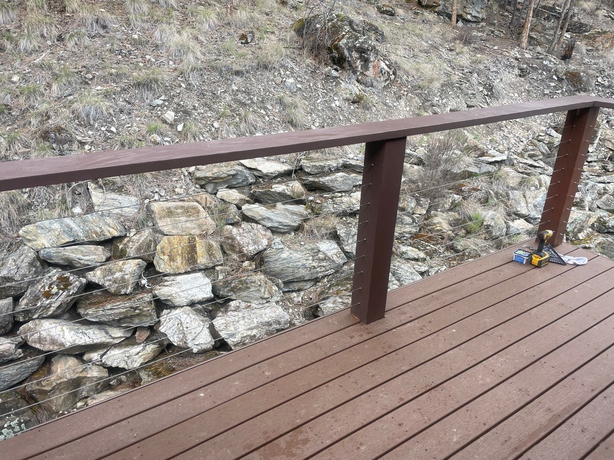 Deck & Patio Installation for J&S Development in Superior, MT