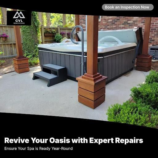 Deck & Patio Installation for GVL Renovations in Greenville, SC