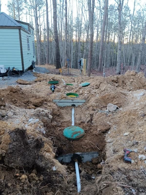 Septic Tank Installation for Forrest Plumbing and Septic Service LLC in Summerville, GA