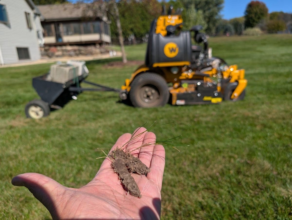 Dethatching for TCB Lawn Care & Snow Removal in Sun Prairie, WI