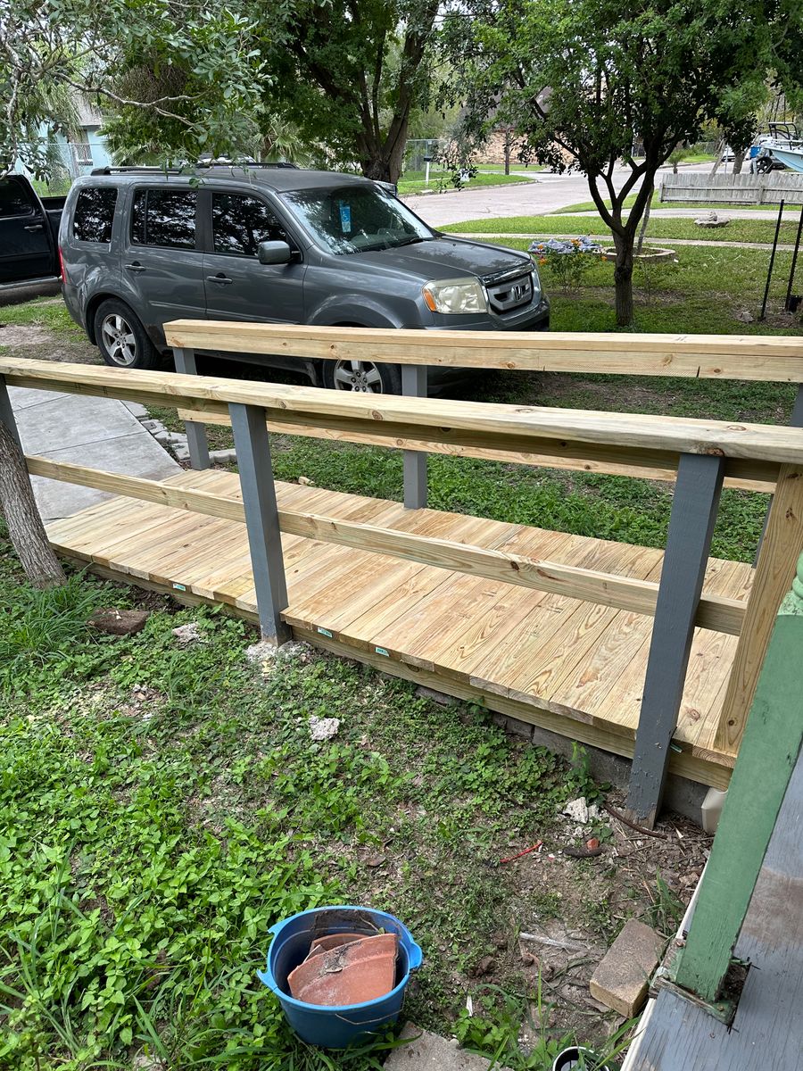 Carpentry for Triple JP Contractors in San Benito, TX