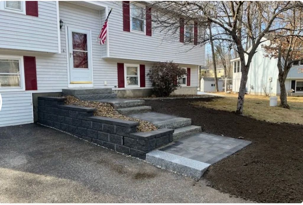 Hardscaping - Patios, Walkways, Retaining walls for Martin's Landscaping & Construction in Manchester, NH