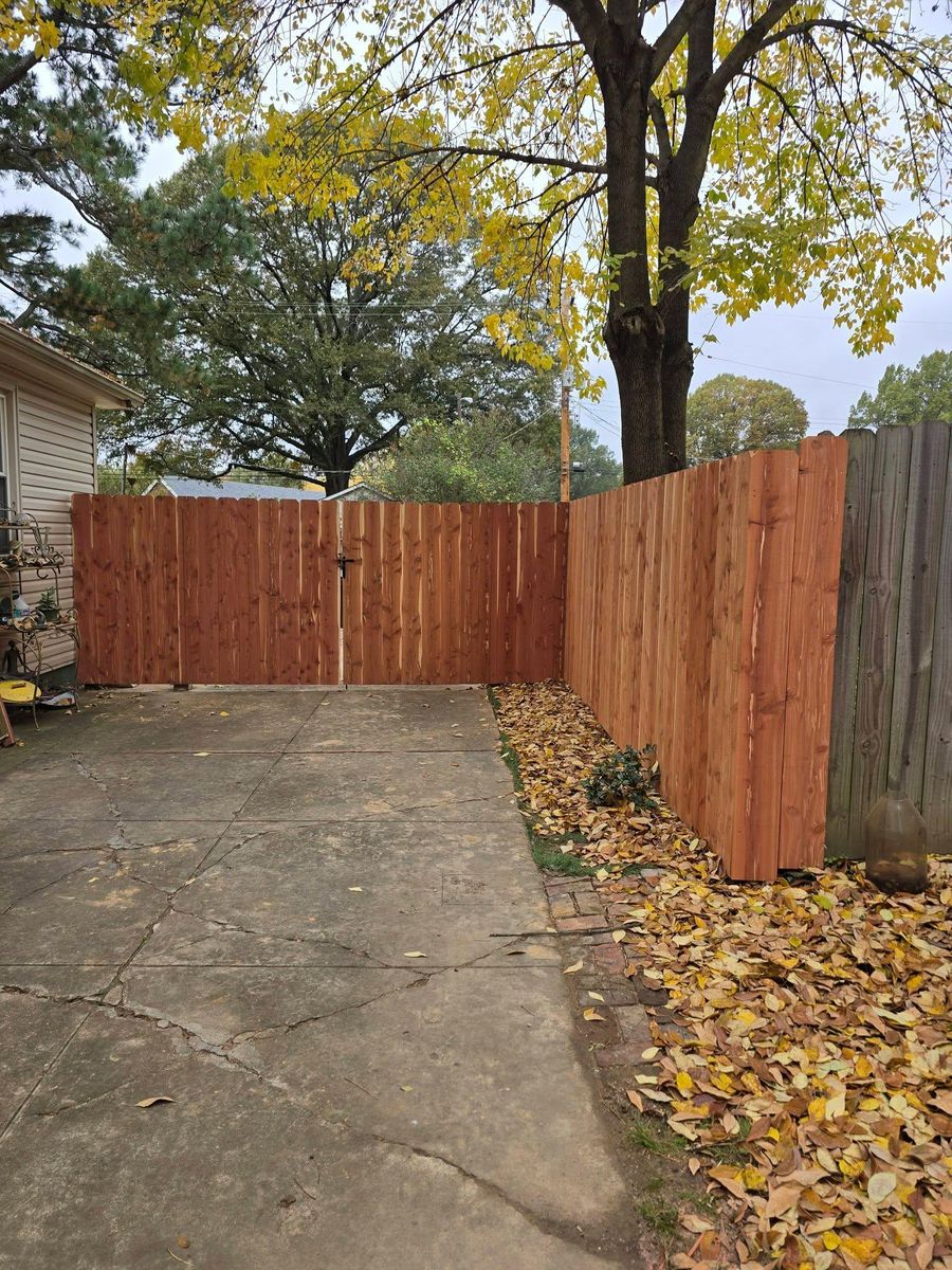 Fence Installation for Stewart Fencing in Mason, TN