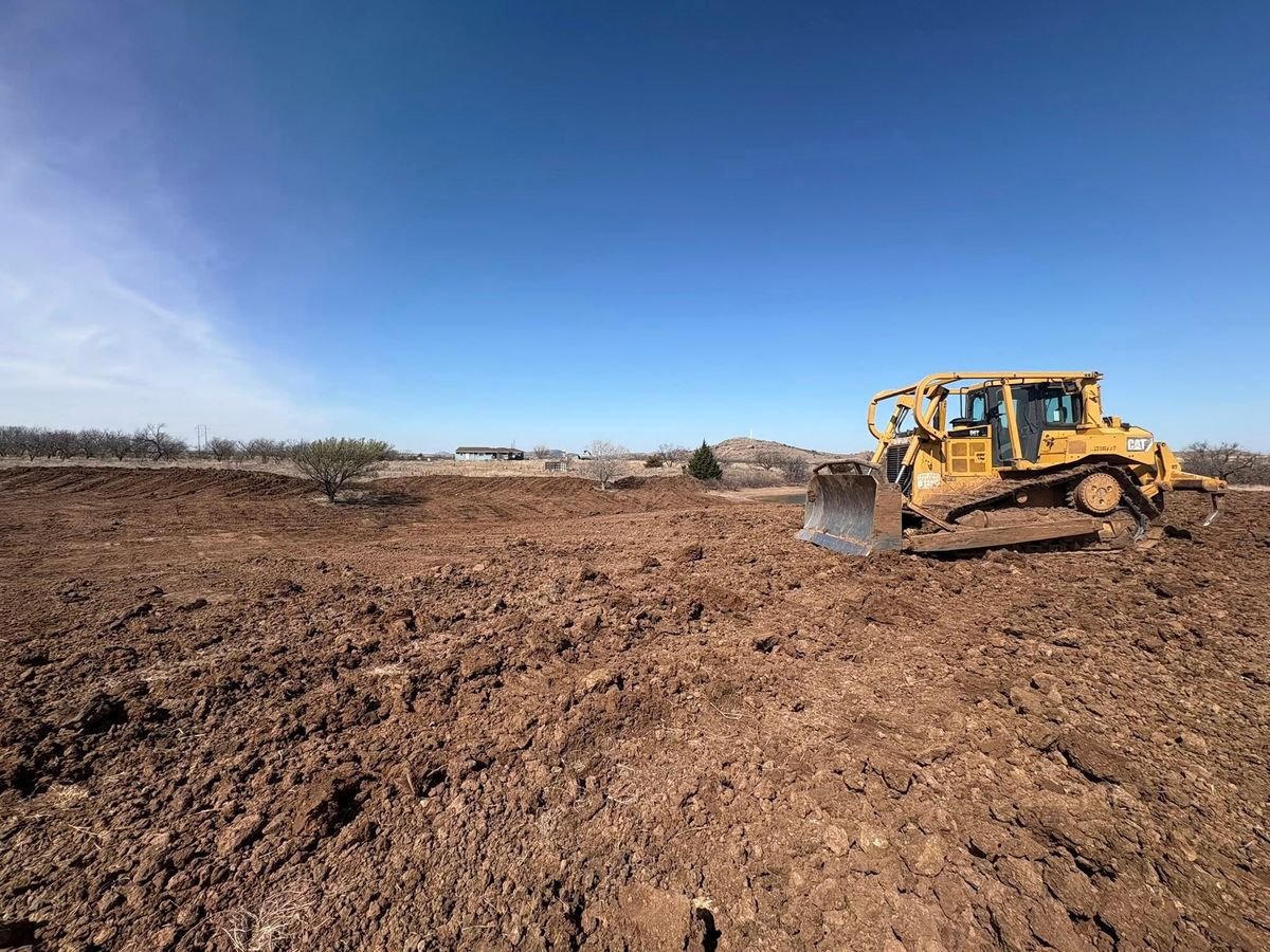 Land Clearing for MB Dirt Work in Altus, OK