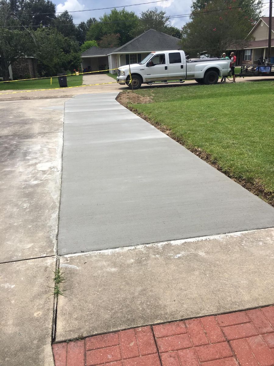 Civil Pavement for Stevens Construction in  Prairieville,  LA