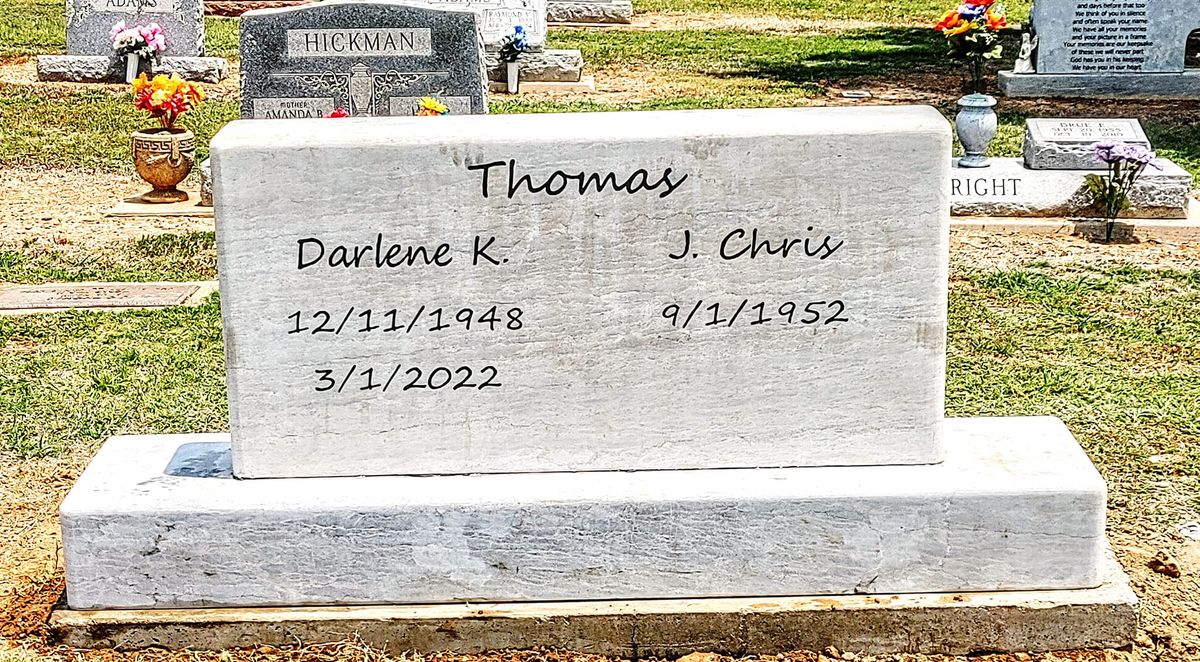 Granite Monuments for A&L Custom Rock Work, Monuments, & Welding in Wister, OK