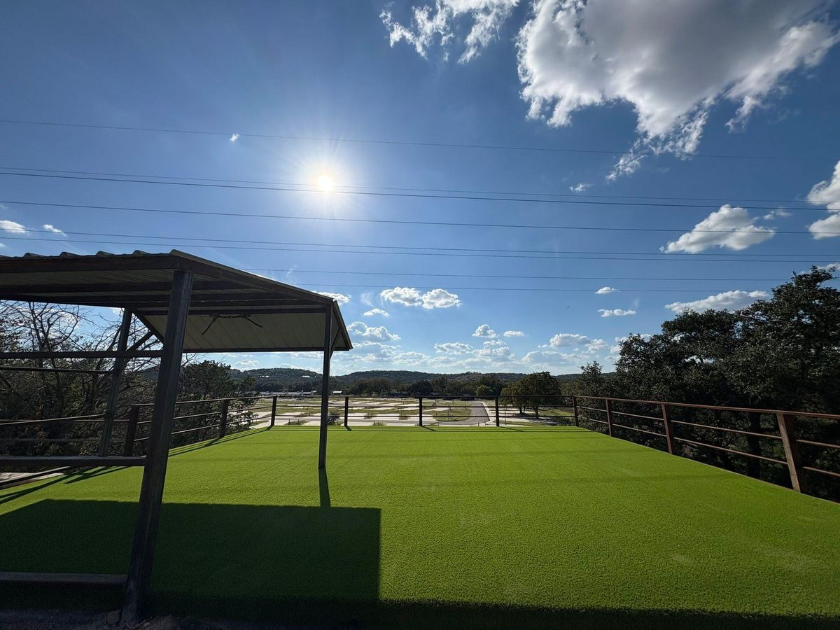 Turf Installation for Creative Edge Co. in San Antonio, TX