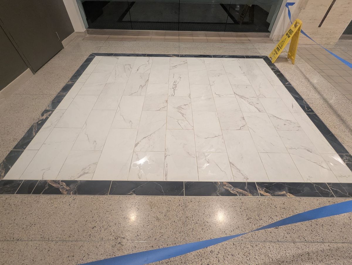 Lobby Renovations for Custom Tile & Flooring in Rosemount, MN