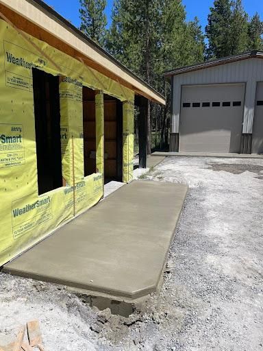 Concrete Slab Construction for TJR Concrete and Construction in Bend, OR