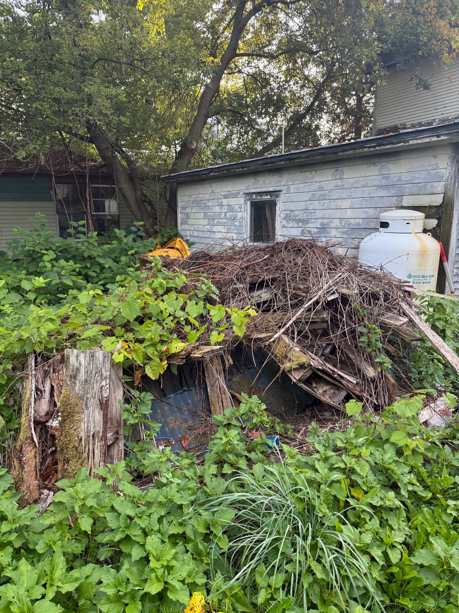 Seasonal Clean Up for Bishop’s Property Maintenance in Franklin, VT