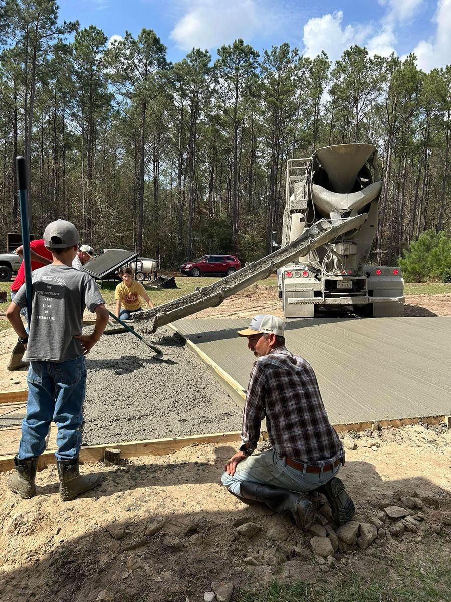 Roadbeds for Landers Ranch Services in Grimes County, TX