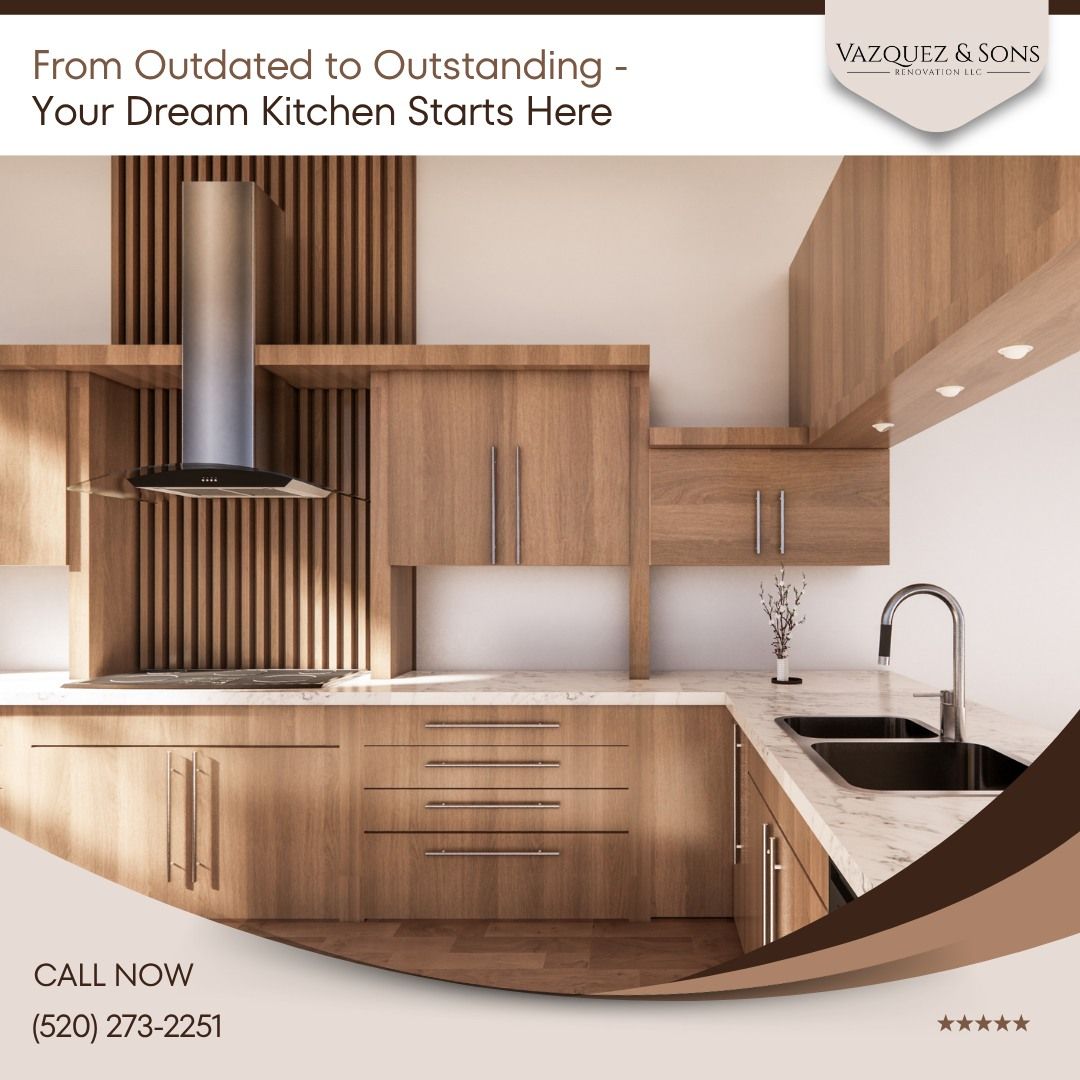 Kitchen Renovation for Vazquez & Son's Renovations LLC in Tucson, AZ