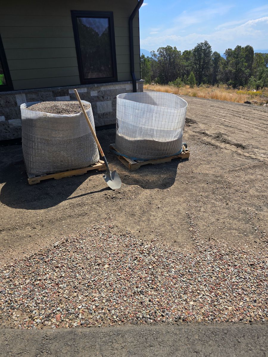 Landscaping for LRS: Landscape, Rescue, Snow in Silt, CO