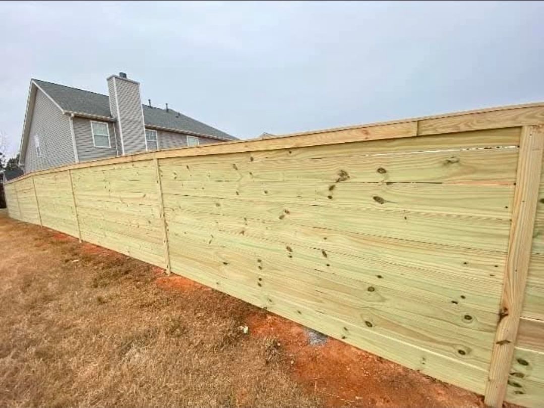 Fencing for All Out Construction in Atlanta, GA