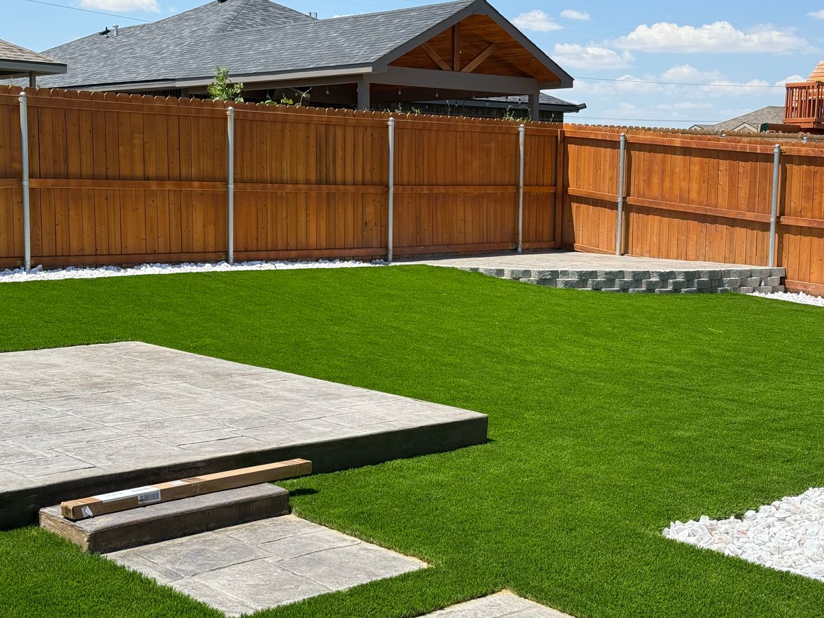 Hardscaping for AMV Irrigation Specialist LLC in Midland County, TX