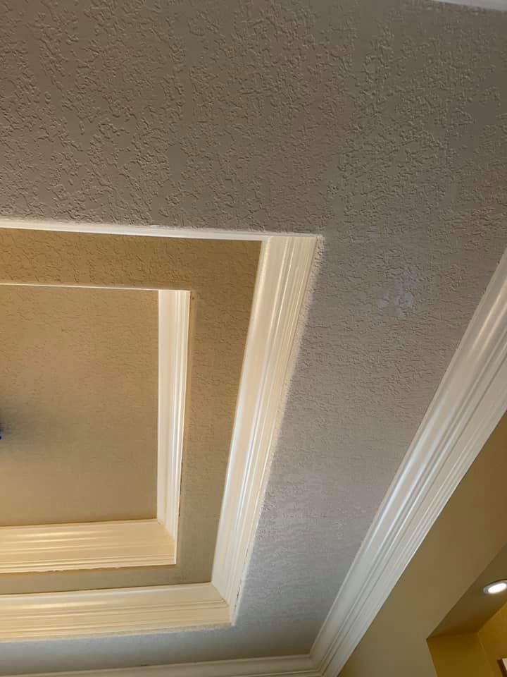 Ceiling Texture Application for All-Star Wall Remodeling in Orlando, FL