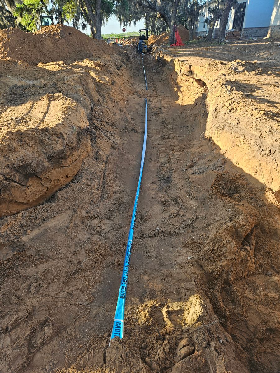 Sewer & Water Lines for South Lake Loader Service in Minneola, FL