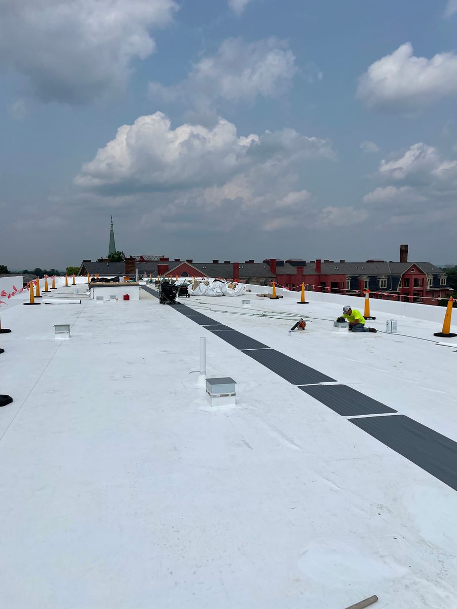 Flat Roof Systems for Rucker Roofing, LLC in Dayton, OH