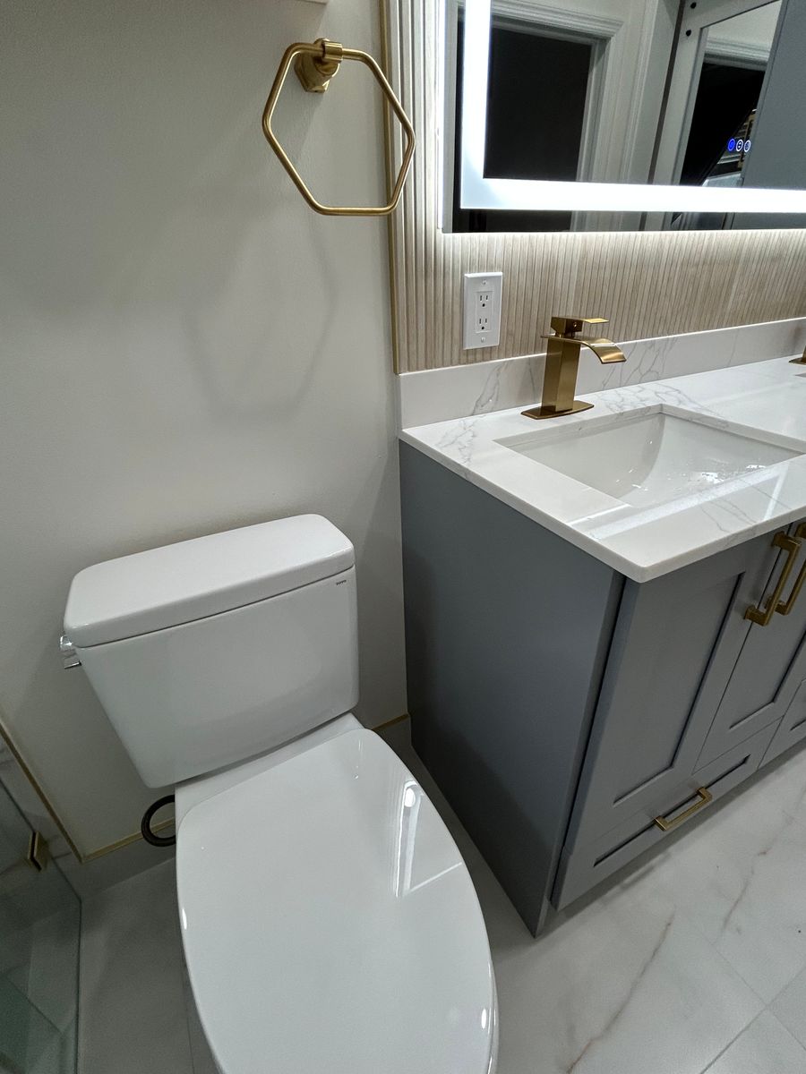 Bathroom Renovation for G & D Painting And Renovations Company in Port St. Lucie, FL