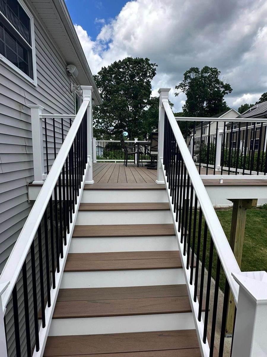 Deck & Patio Installation for Simone Builders in Orange, CT
