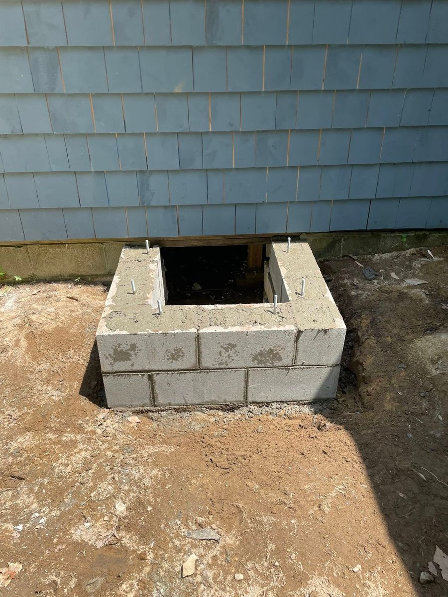 Patio Design & Construction for Smythe’s Stonework & Masonry in Buxton, ME