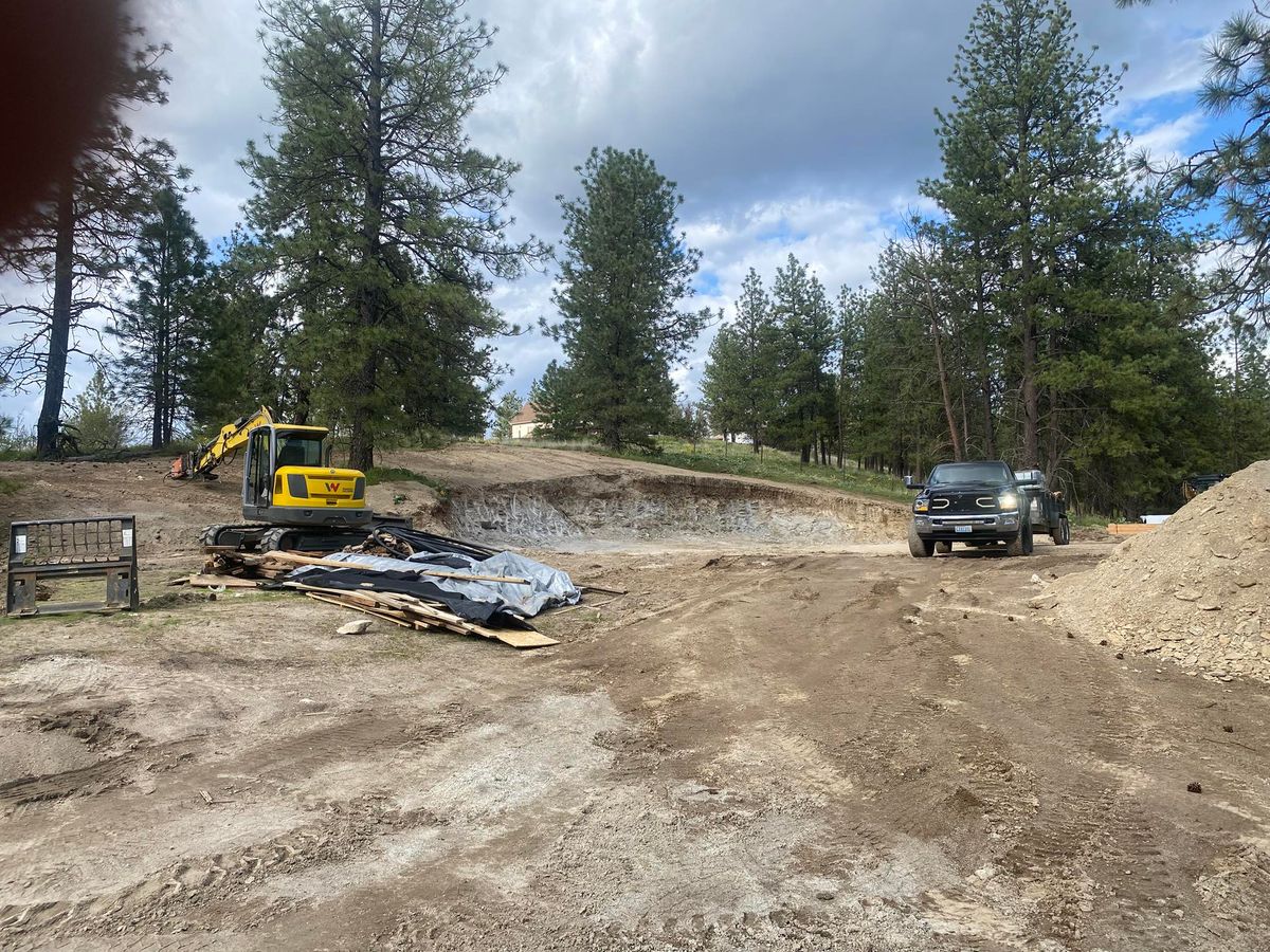 Land Clearing & Demolition for Arthur Construction in Deer Park, WA