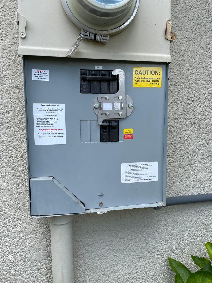 Portable Generator Installation for Nominal Voltage in Orlando, FL