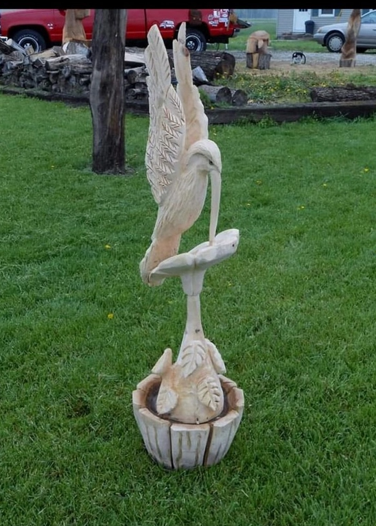 Custom Wood Carvings for Terra Steel Creations in Independence, KY