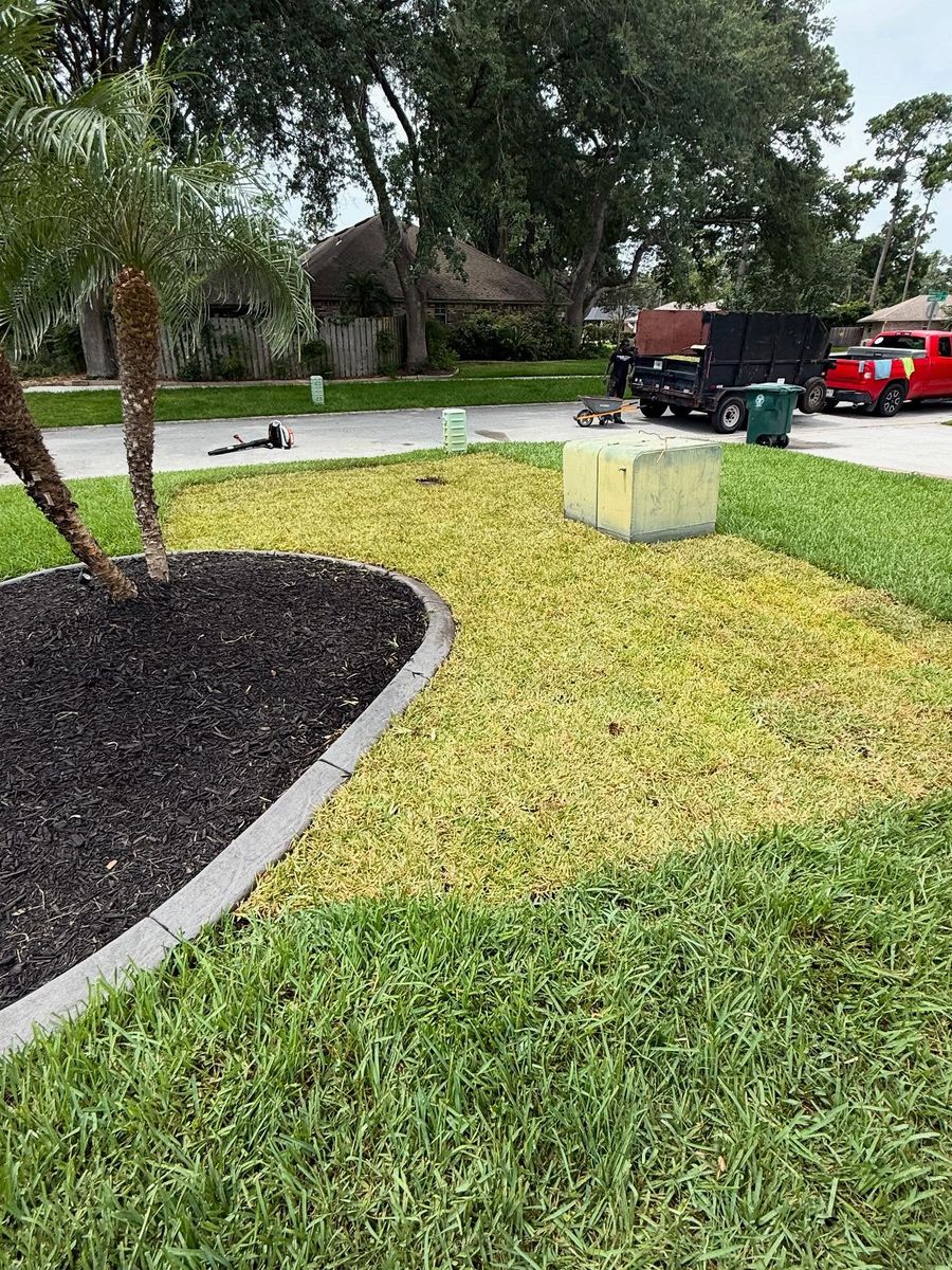 Mulch Installation for Whole 9 Yards Services in Green Cove Springs, FL