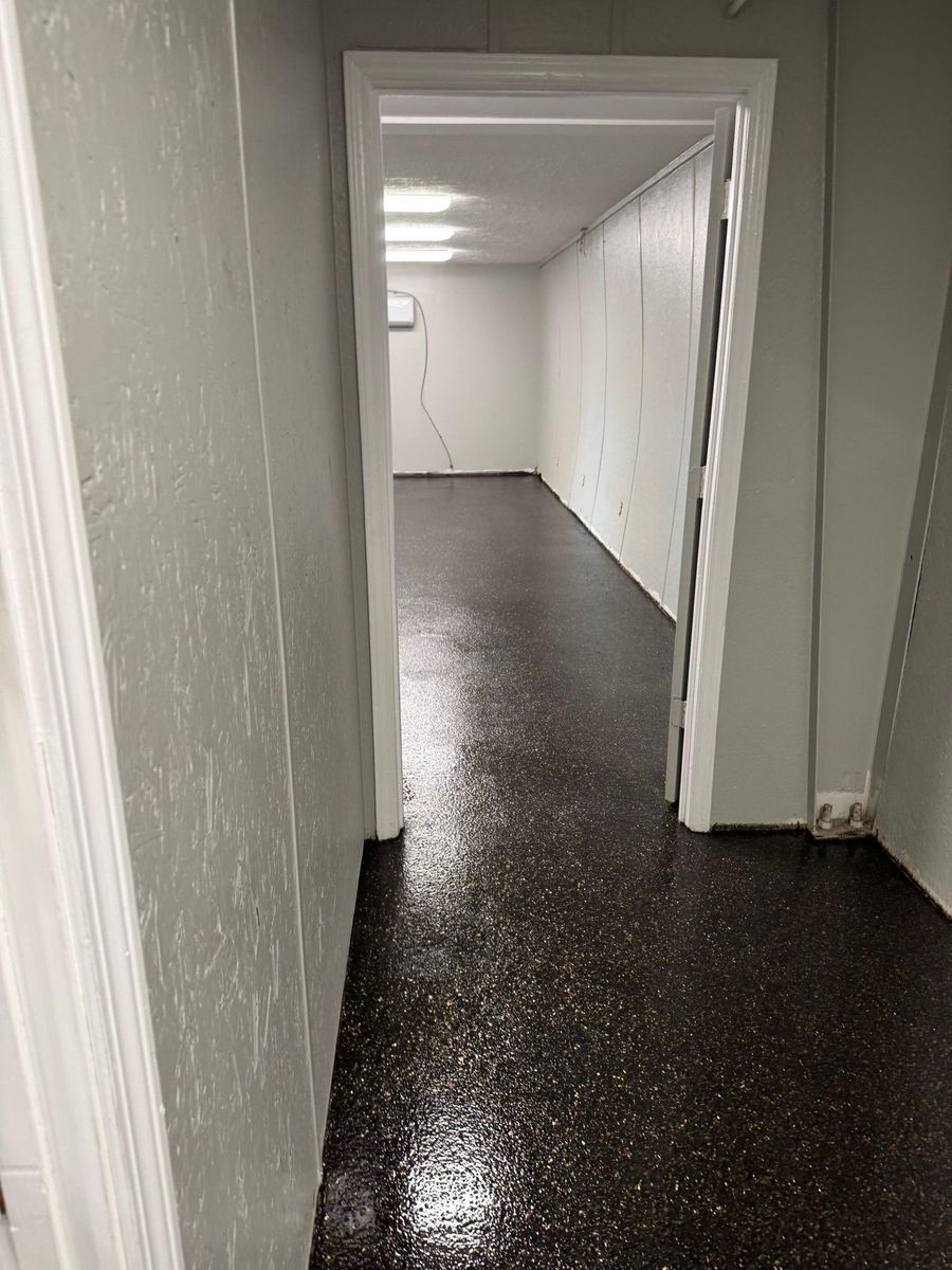 Epoxy Floor Coating for Mitchell’s Concrete Coatings in Taylorsville, NC