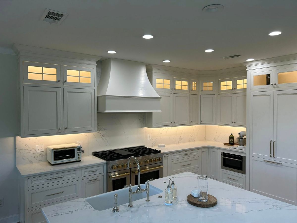 Cabinet Installation for Goetz & Co. Fine Cabinetry in Camden, TN