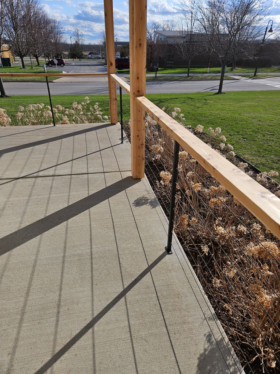 Exterior Railing for Timber Concepts  in Abrams, WI