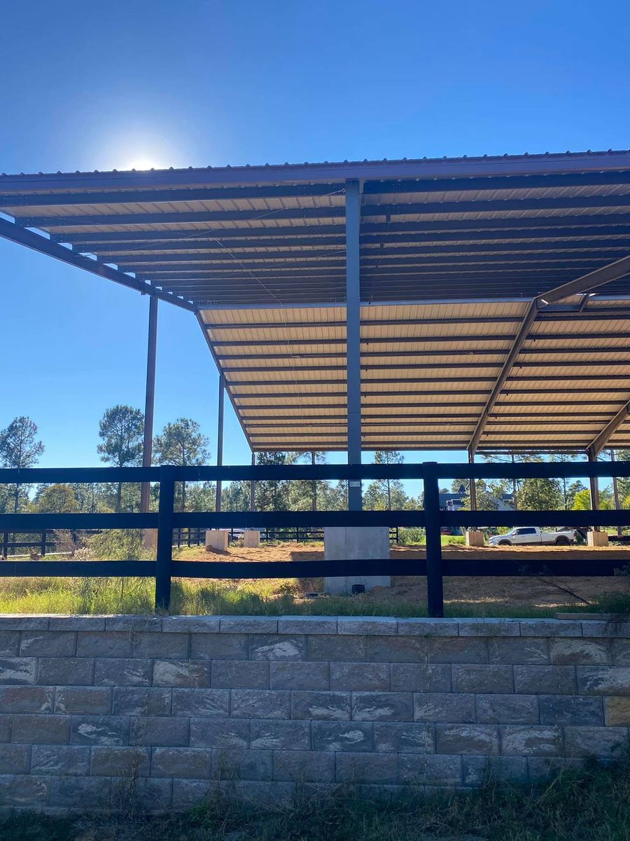 Metal Structures and Sheds for T & C Metal Builders in Northeast, TX