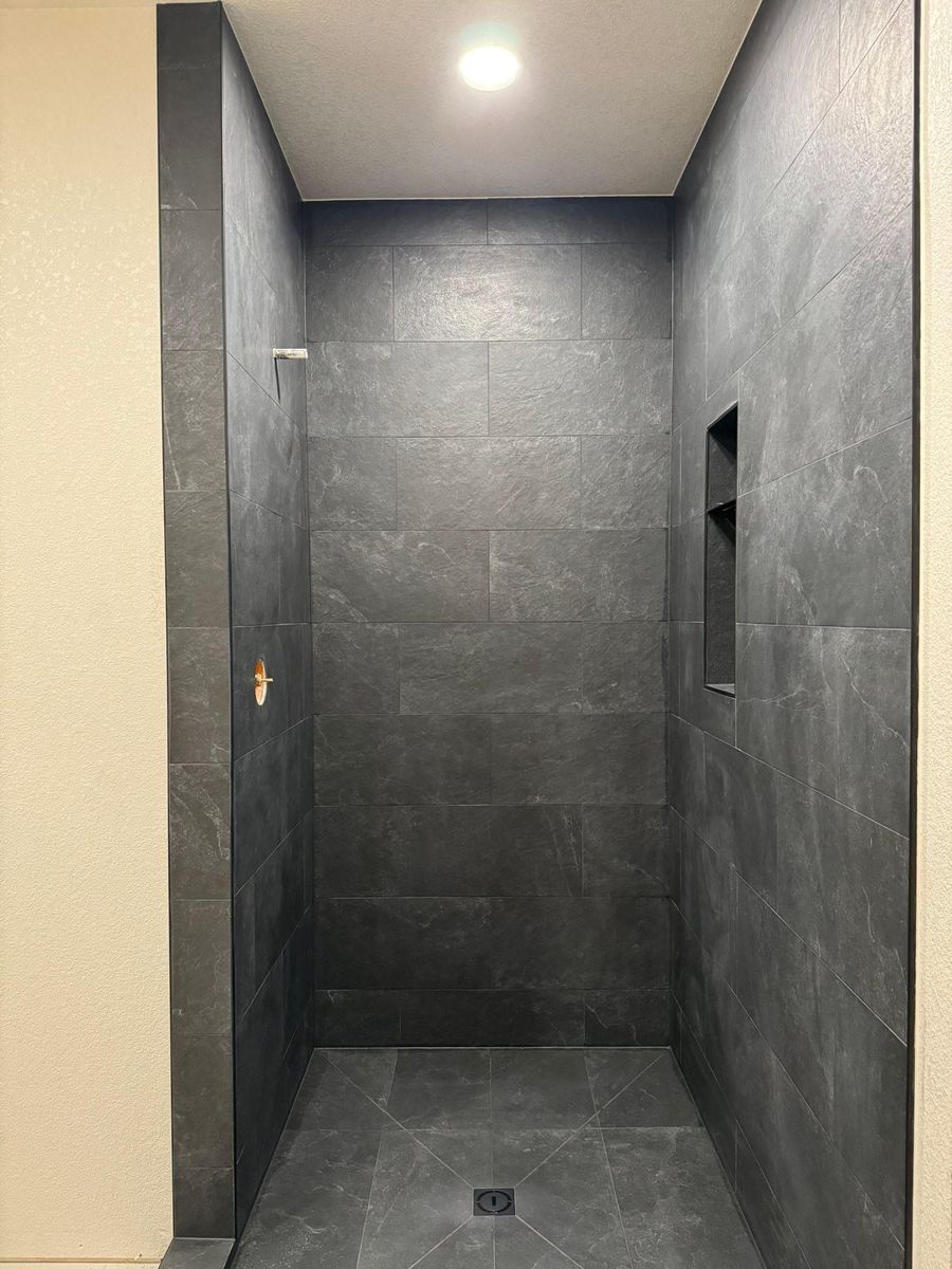 Bathroom Tiling for Dakota Tile & Stone in Belle Fourche, SD