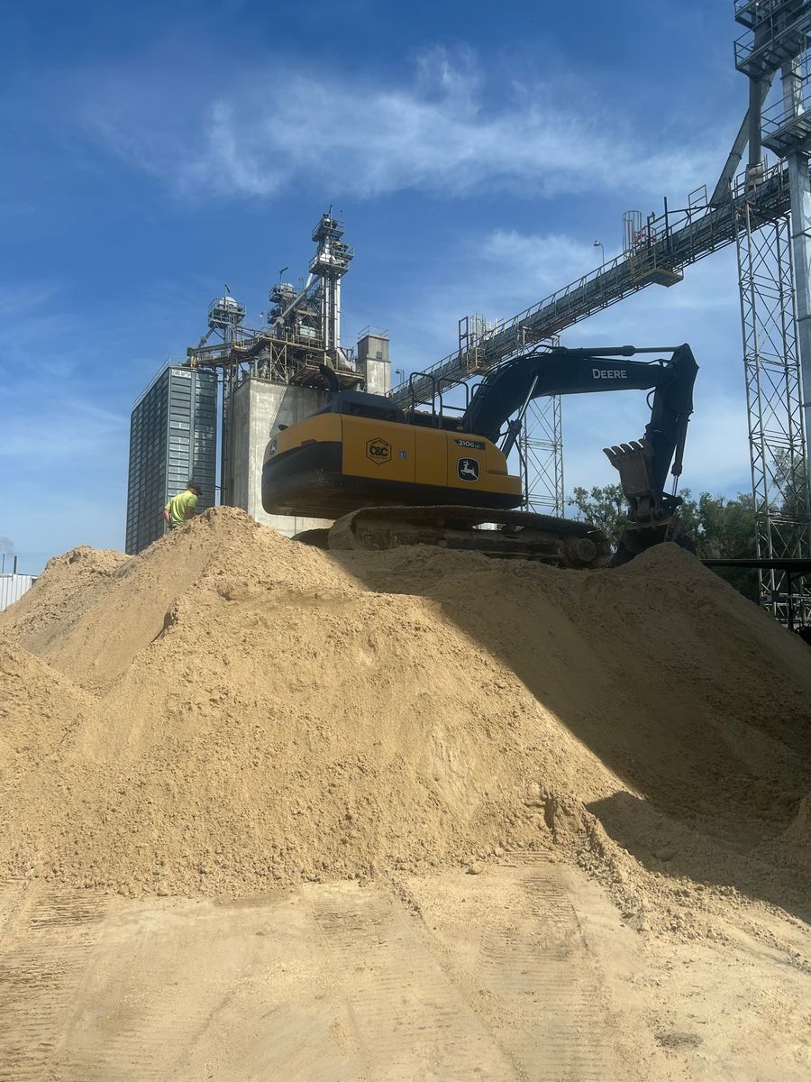 Site Preparation for C&C Excavating in Live Oak, FL