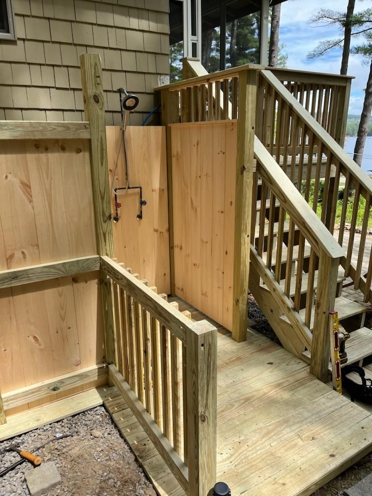 Decks Restorations for Jalbert Contracting LLC in Alton, NH