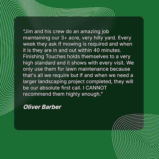 Lawn Care and Landscaping for Finishing Touches in Pine Bush, NY