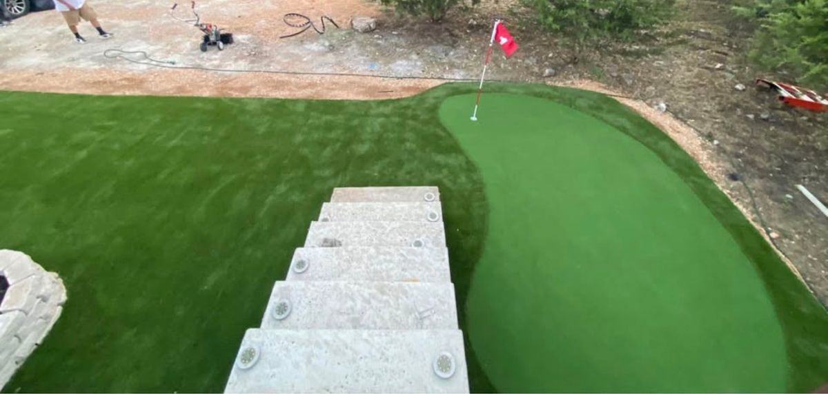 Turf Installation for Creative Edge Co. in San Antonio, TX
