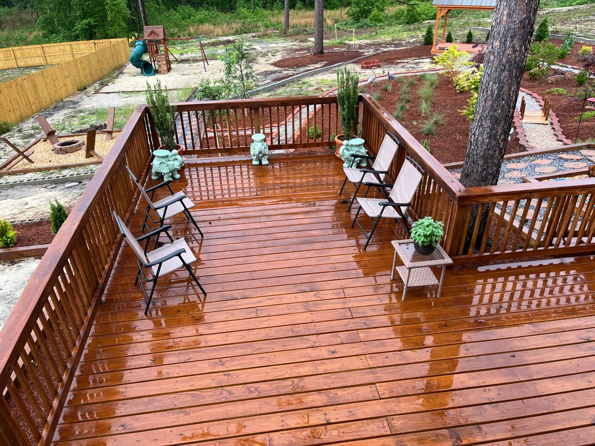 Deck Construction for LEE’S Handyman Services and More in Sanford, NC