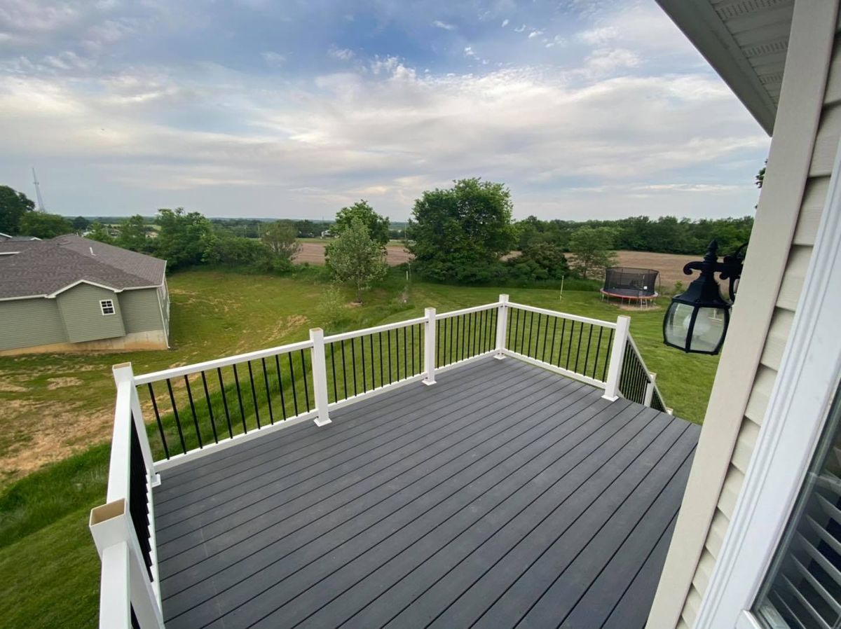 Deck and Patio Construction for WHL Construction in Moscow Mills, MO