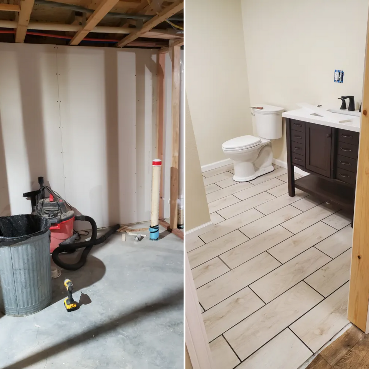 Bathroom Renovation for Pinewood Construction. LLC in Miles City, MT