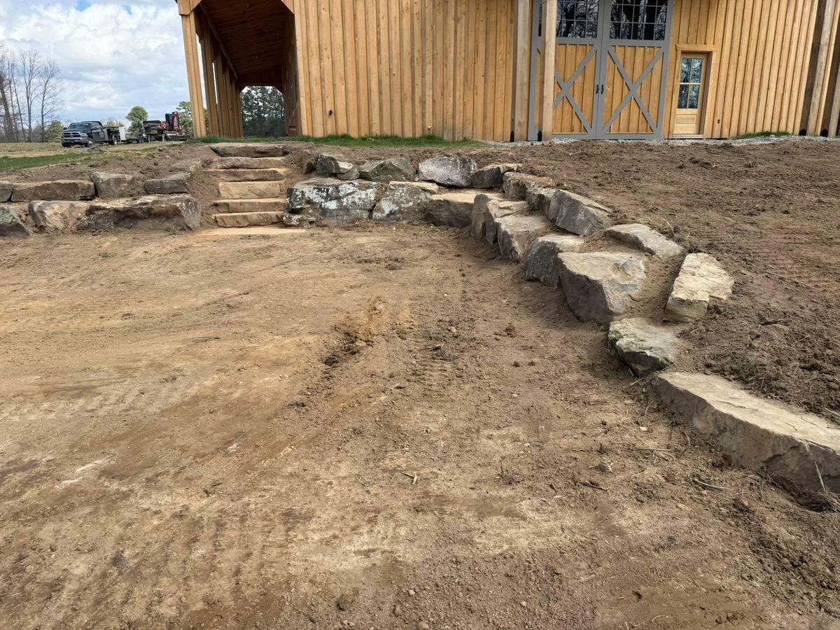 Site Preparation and Building Pads for TrottCo Excavation in Shelbyville, TN