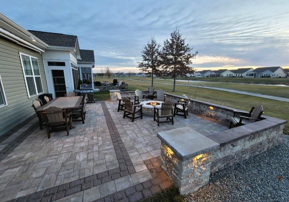 Seating Walls for SoDel Stone Works & Construction LLC in Sussex County, DE