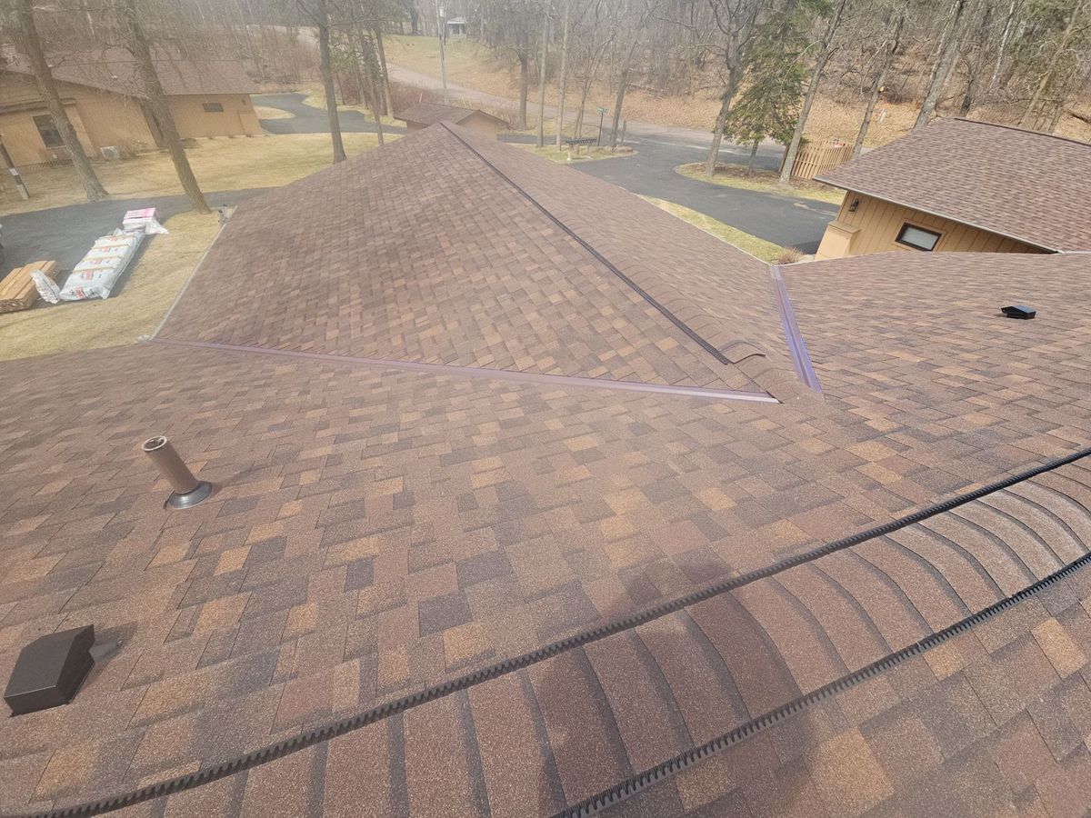 Asphalt Shingle Roofing Installation for Patriot Roofing Plus LLC in Pequot Lakes, MN