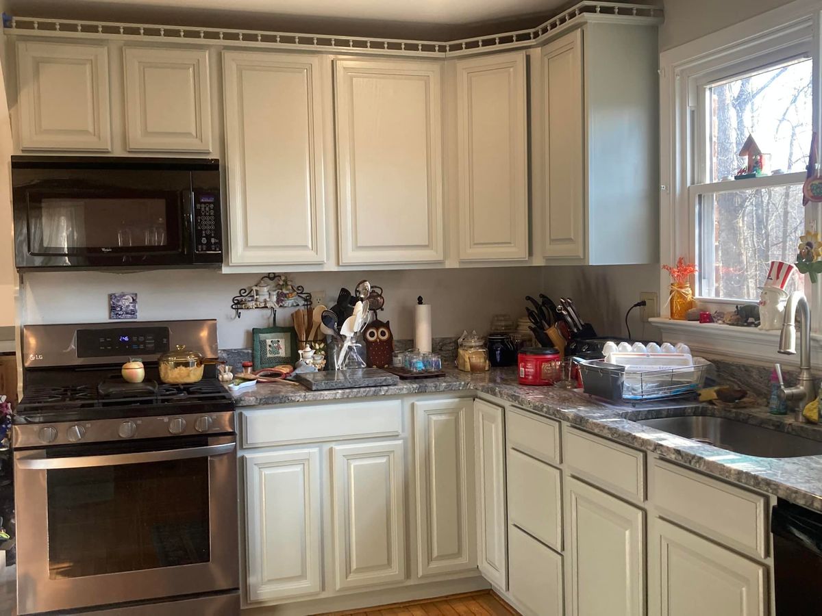 Kitchen and Cabinet Refinishing for Platinum Painting Plus in Goochland, VA