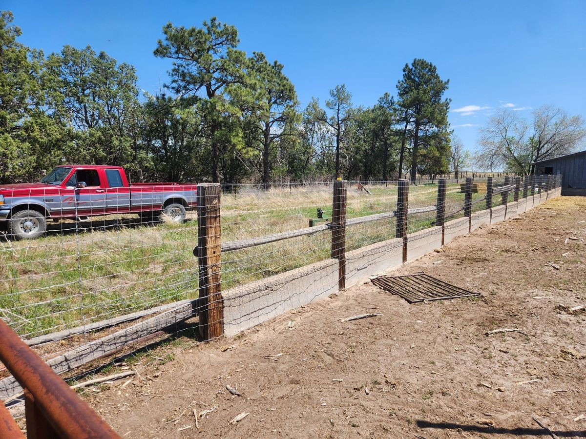 Fence Repair for M&N Fencing in Northeast Colorado, CO