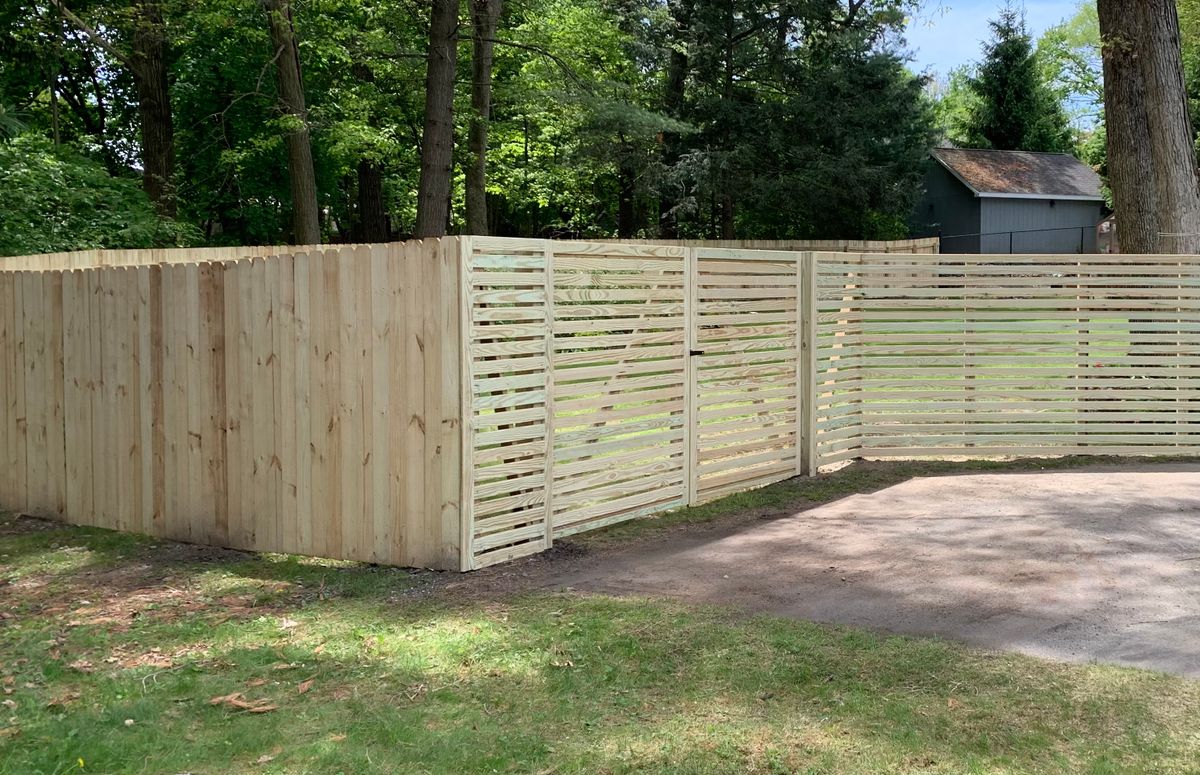 Fence Installation for Wood Home Creations in Carbondale, PA